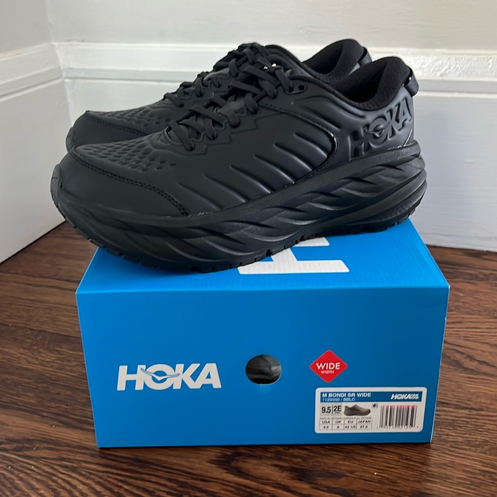 Hoka M Bondi SR Wide shoes size 9.5 (wide)